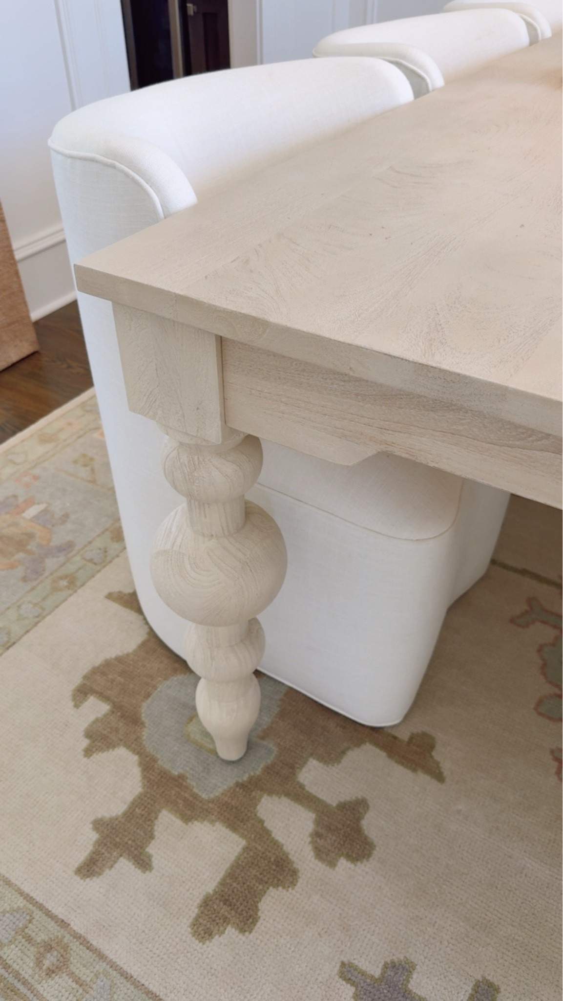 One of my favorite pieces in my home 🤍 I fell in love with the legs on this table and love how much character it adds to the space. Such a beautiful piece from Perigold that I know I’ll have for years!

@Perigold
#Perigold
#PerigoldPartner
#supplier
@supplier

#LTKSeasonal #LTKmomlife #LTKHome