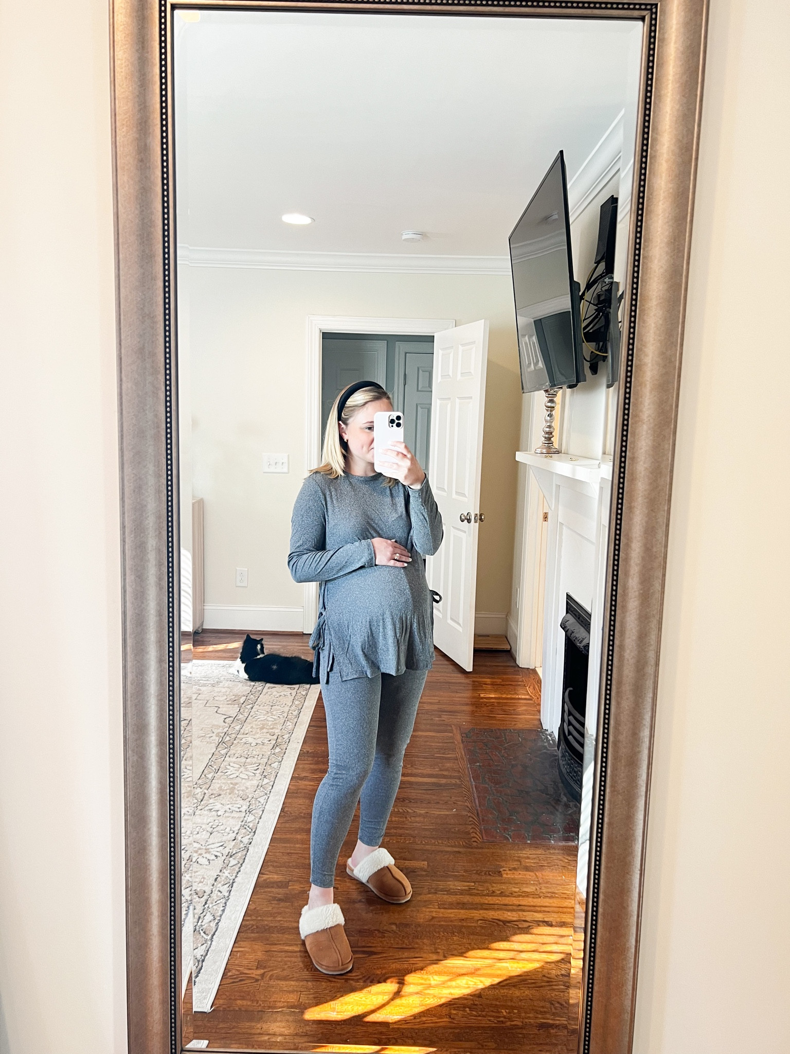 Maternity set from amazon - sized up to a medium! 

#LTKGiftGuide #LTKbump #LTKfindsunder50