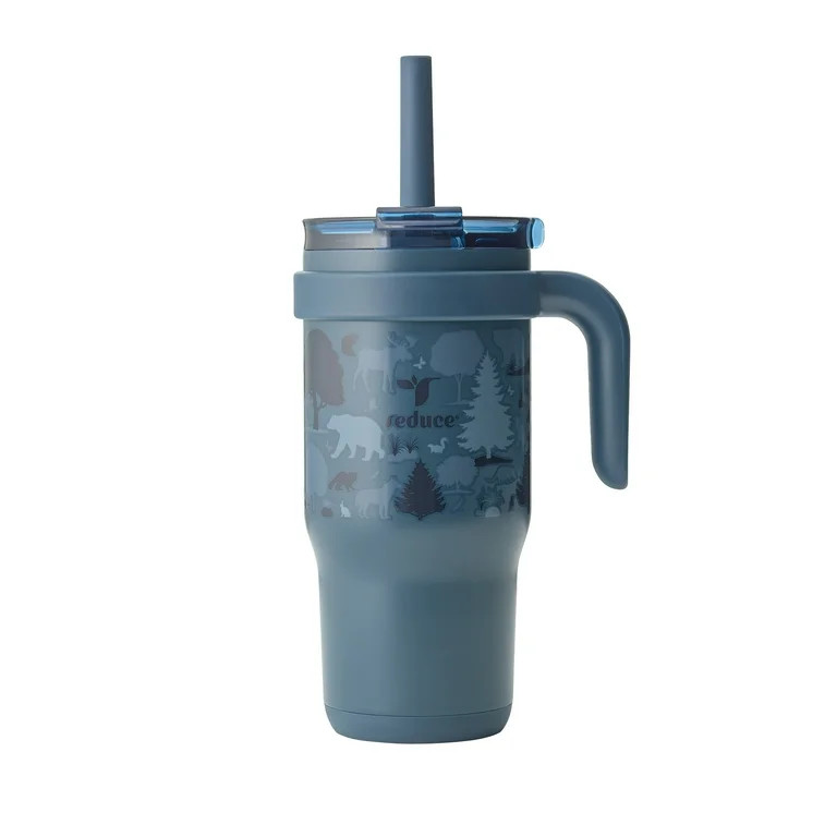Reduce Coldee Kids Tumbler with Spill-Proof Straw & Handle. Insulated Stainless Steel 18 oz, Deer... | Walmart (US)