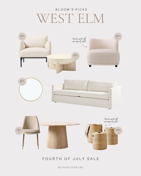 West Elm Sale / West Elm July 4th Sale / Fourth of July Sale / Neutral Home Decor / Neutral Decorative Accents / Neutral Area Rugs / Neutral Vases / Neutral Seasonal Decor /  Organic Modern Decor / Living Room Furniture / Entryway Furniture / Bedroom Furniture / Accent Chairs / Console Tables / Coffee Table / Framed Art / Throw Pillows / Throw Blankets 

#LTKHome #LTKSaleAlert #LTKSummerSales