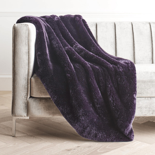 Bijou Throw - Aubergine | Z Gallerie