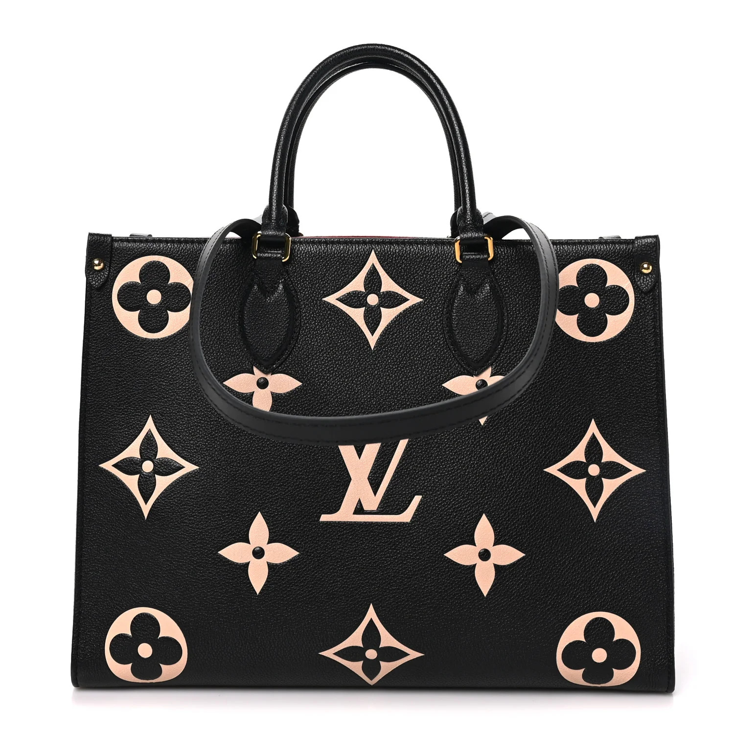 Louis Vuitton Empreinte Monogram Giant Onthego MM Black Beige 1952409 | FASHIONPHILE (US)