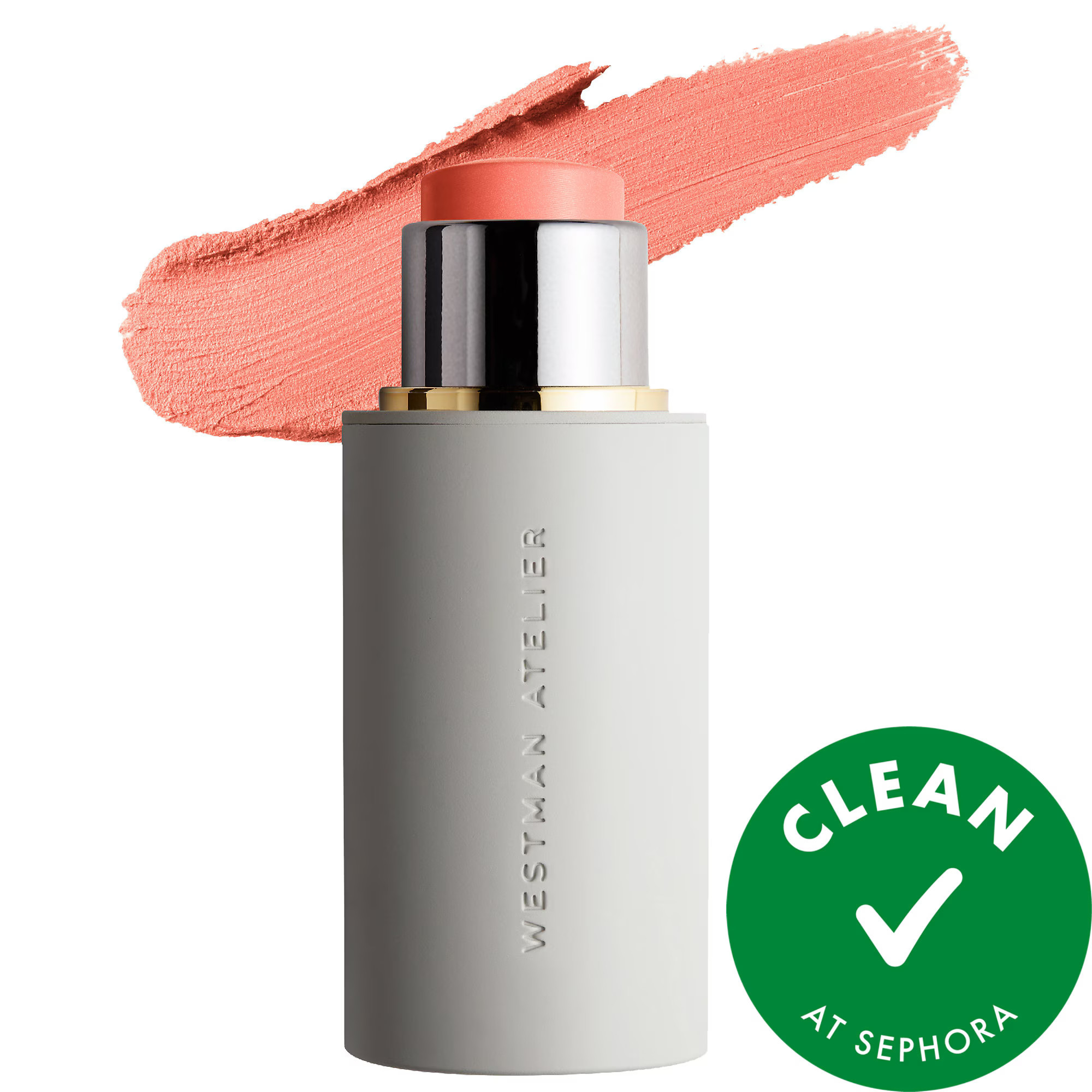 Westman Atelier Baby Cheeks Lip + Cheek Cream Blush Stick Minette .21 oz | Sephora (US)
