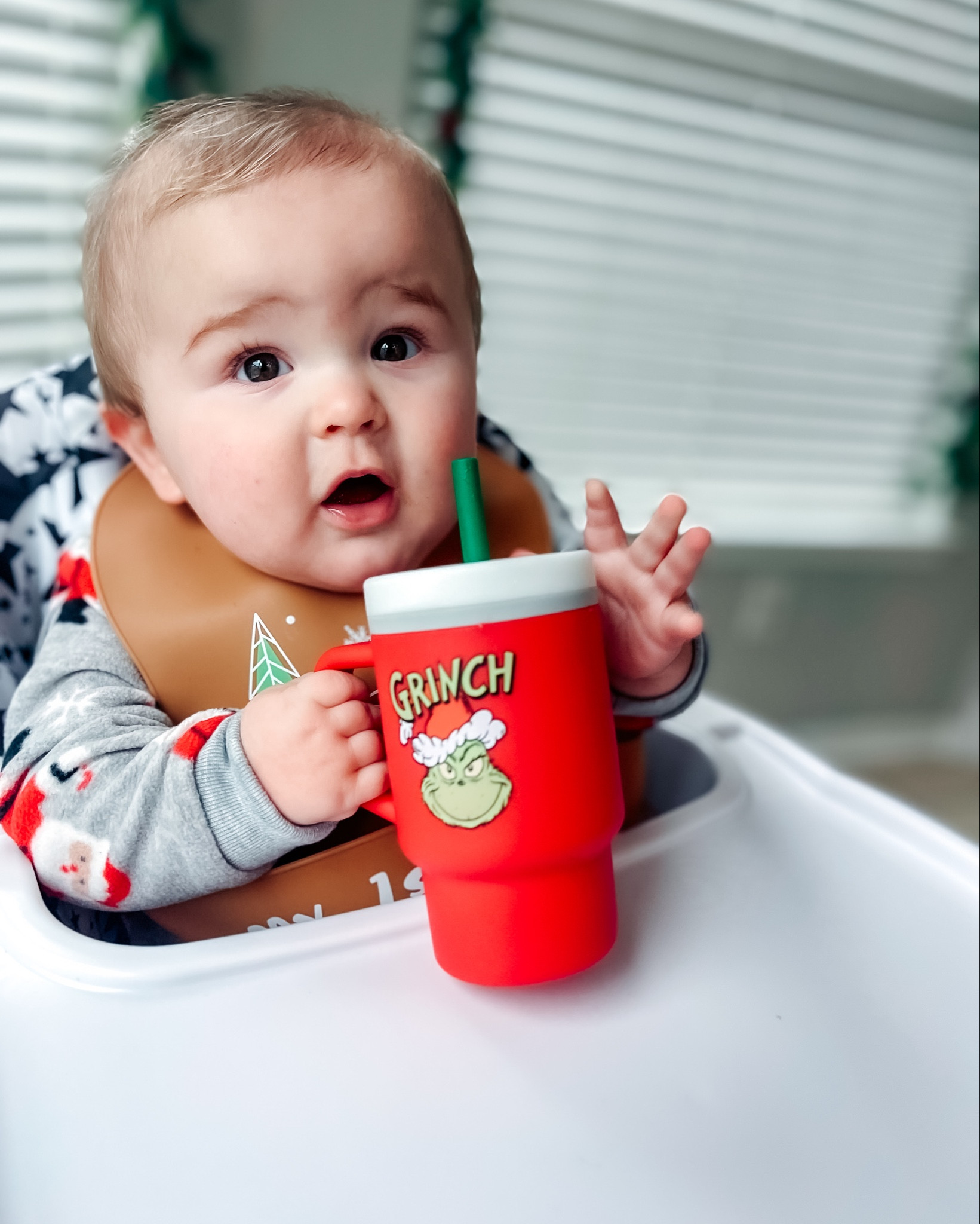 Baby boy is LOVING his new sippy cup that looks like mama’s cups ❤️

Infantino you out did yourself with this one!!! 😍

It looks like they are out on Amazon right now. But I added the link to where it will be if they restock  

#baby #babyboy #grinch #sippycup #BABYSTANLEY #infantino #babylove

#LTKSeasonal #LTKHoliday #LTKBaby