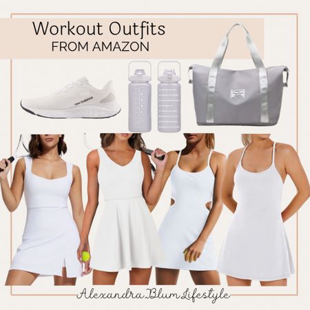 White athletic dress from Amazon!! Amazon finds! Amazon fashion! Tennis dress! 

#LTKOver40 #LTKFindsUnder50 #LTKMidsize