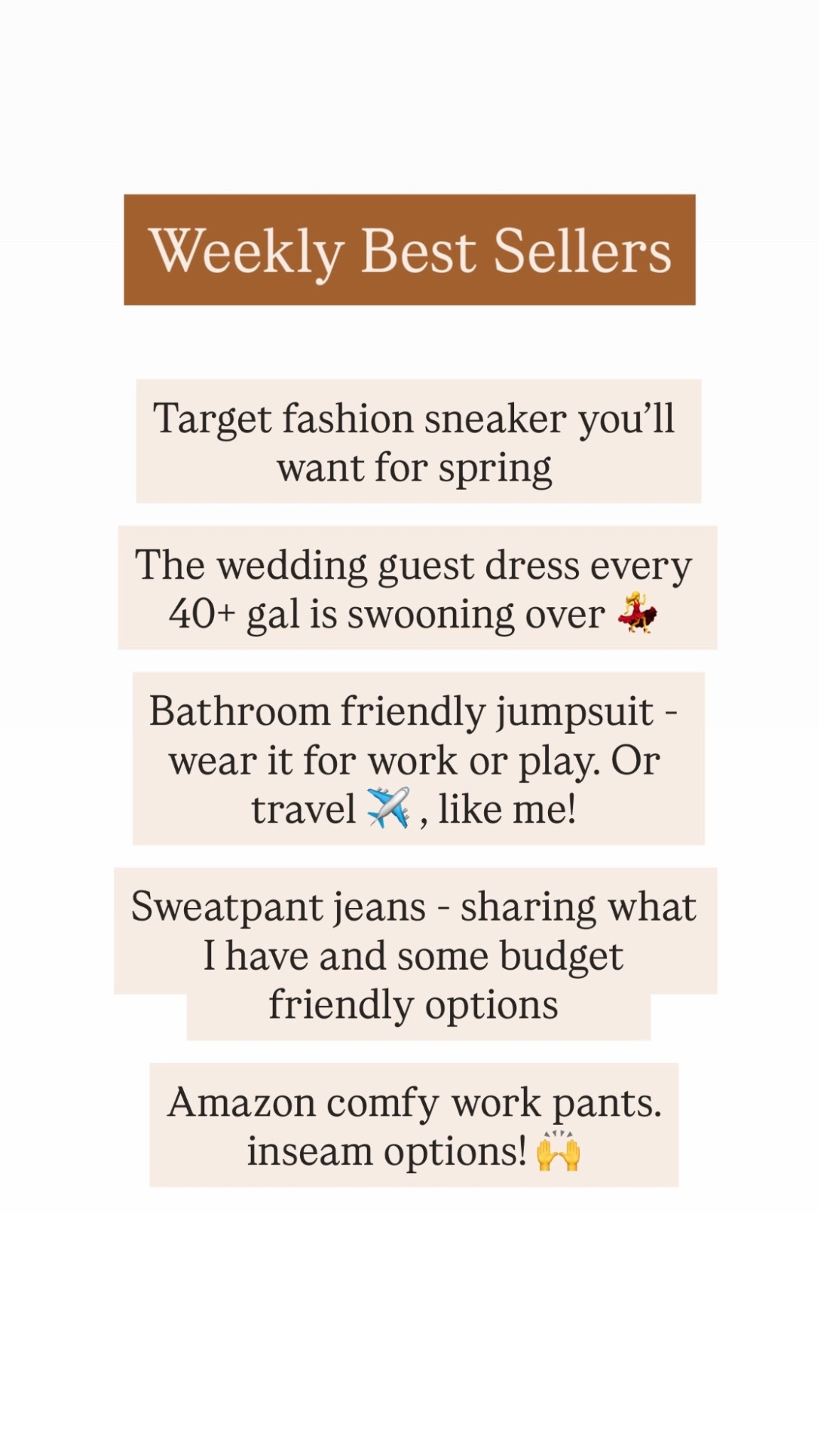 Weekly best sellers. Linking more sweatpant jeans in the similar section if you want to try before you splurge. 

#LTKOver40 #LTKootd #LTKmomlife