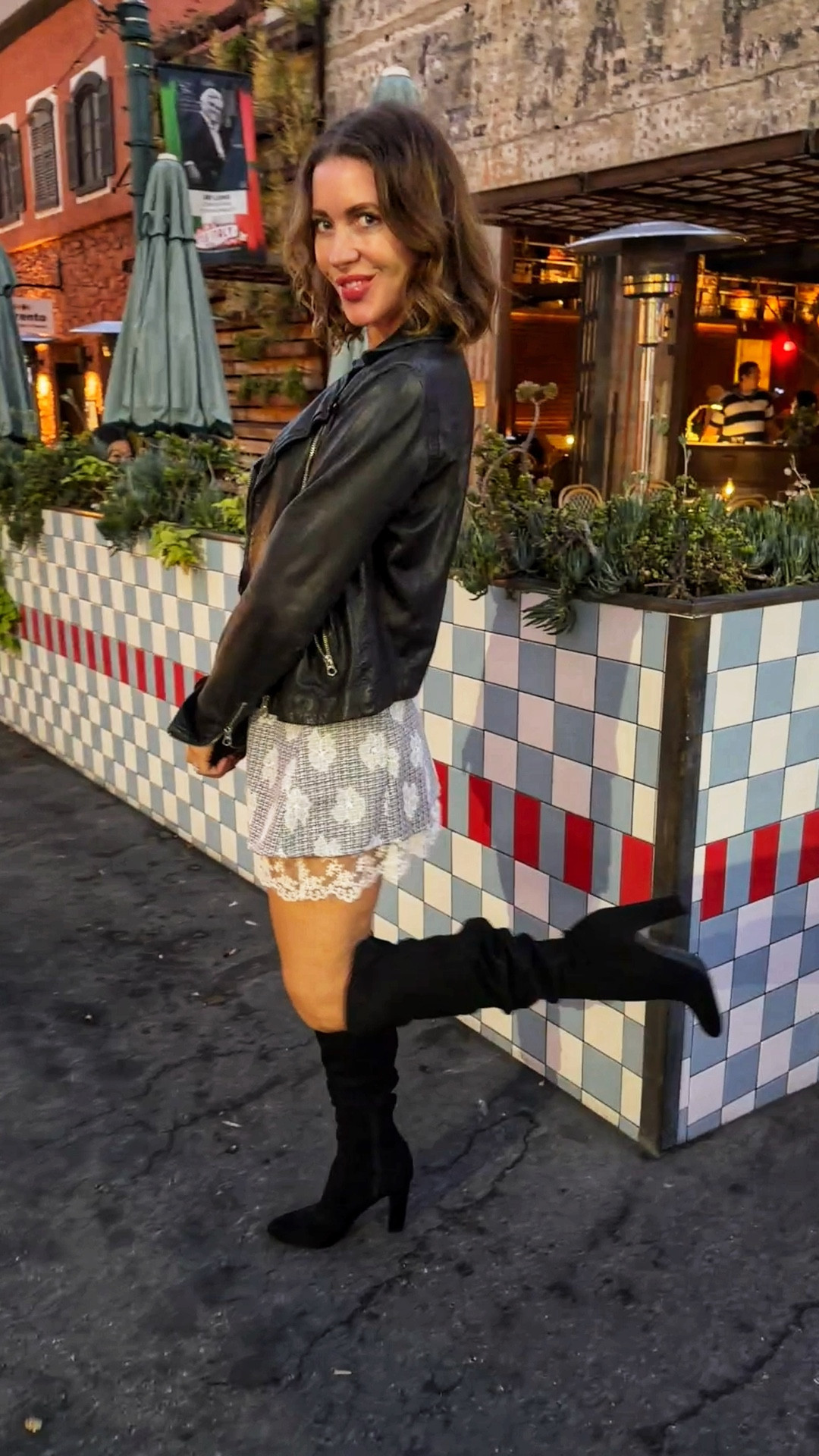 Waiting for traffic to clear… runway moment incoming 💃🏻 New dress called for a girls’ night out!

#LTKOver40 #LTKParties #LTKStyleTip