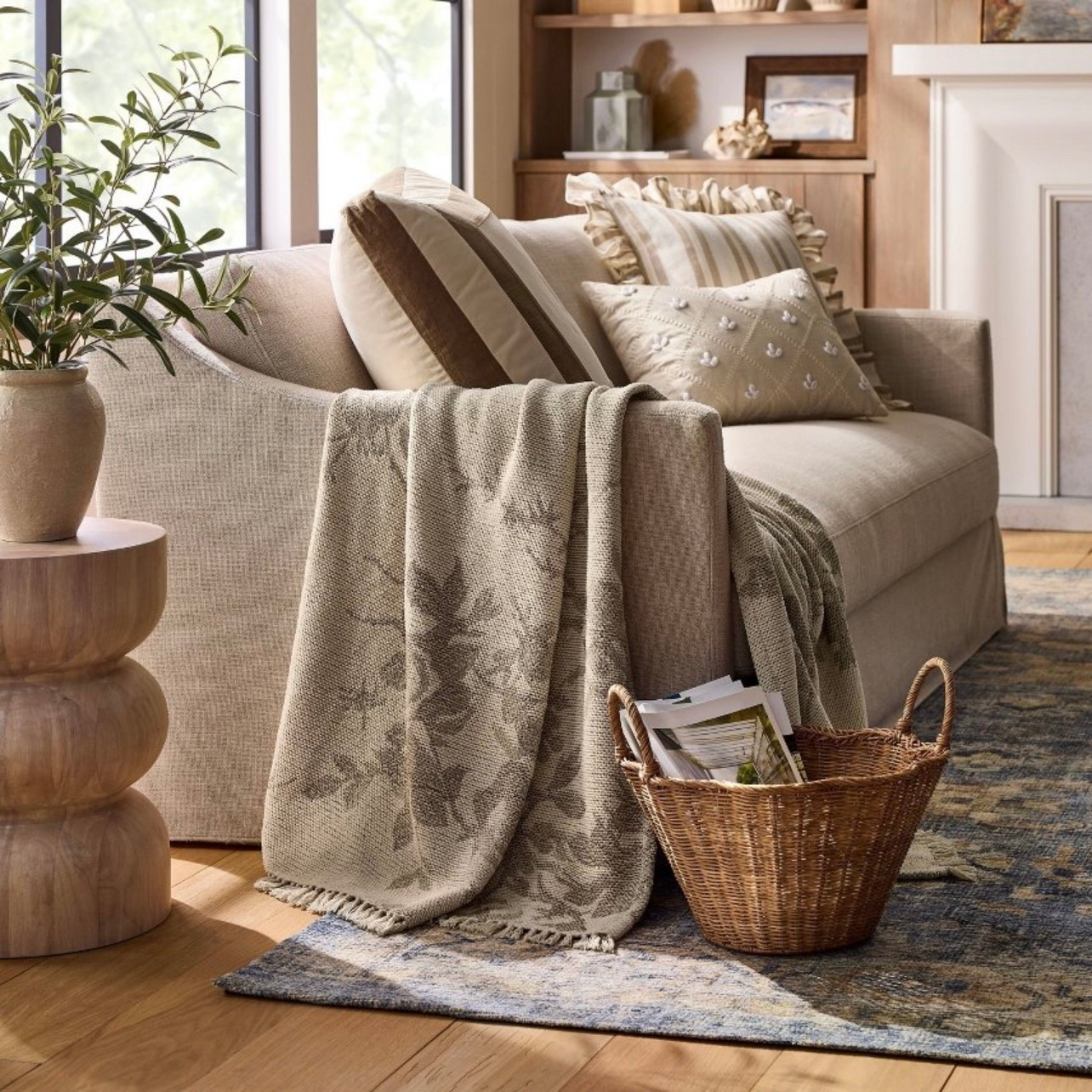 This Target blanket looks so high end like it came from Pottery Barn or Arhaus! Can’t believe it’s only $40! 

#LTKSeasonal #LTKFindsUnder50 #LTKHome