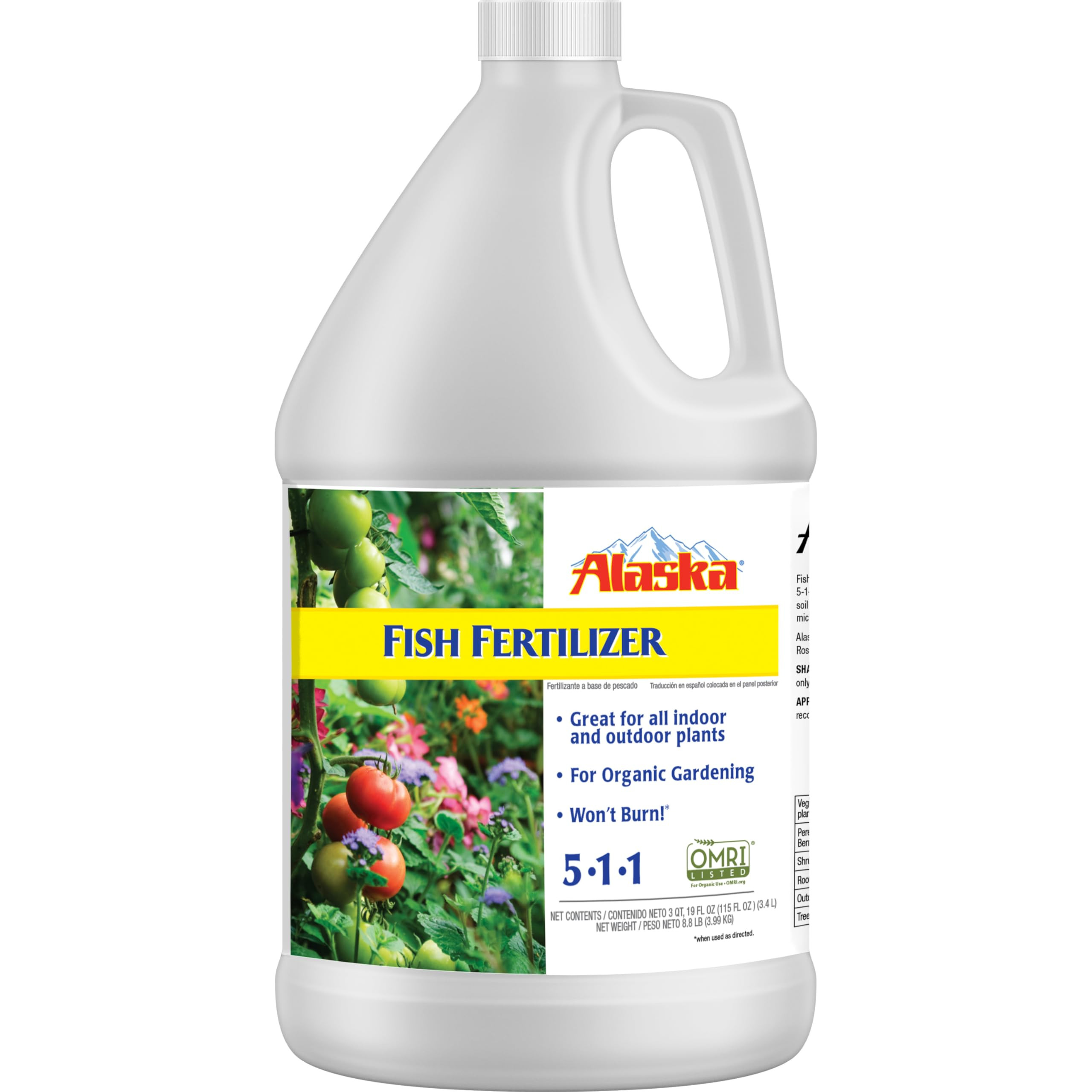 Fish Fertilizer OMRI Listed 5-1-1, 115 oz | Amazon (US)