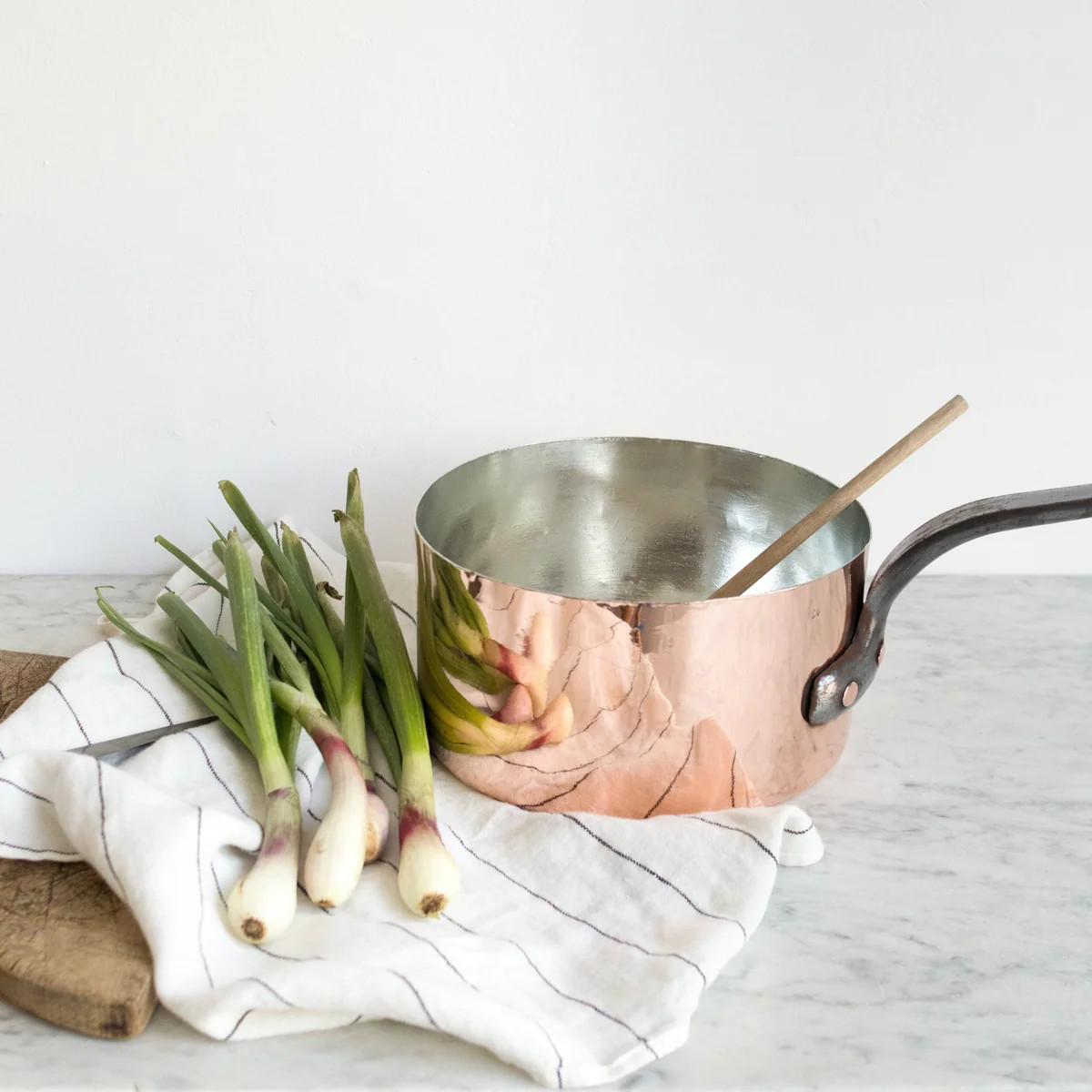 Monogrammed Copper Pot - the french kitchen - elsie green | Elsie Green US