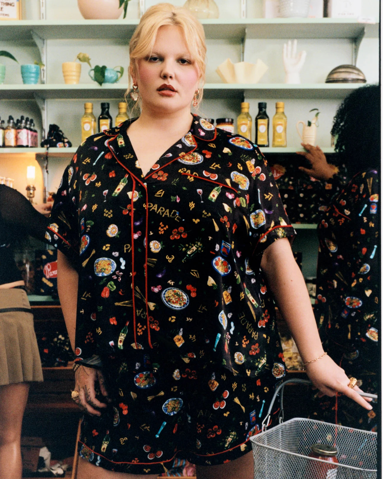 Luxe Dreams Short Sleeve Button Up | Parade