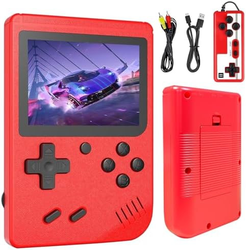 Retro Handheld Games Console Built-in 400 Video Games, Portable Handheld Emulator with 3.0" HD Sc... | Amazon (US)