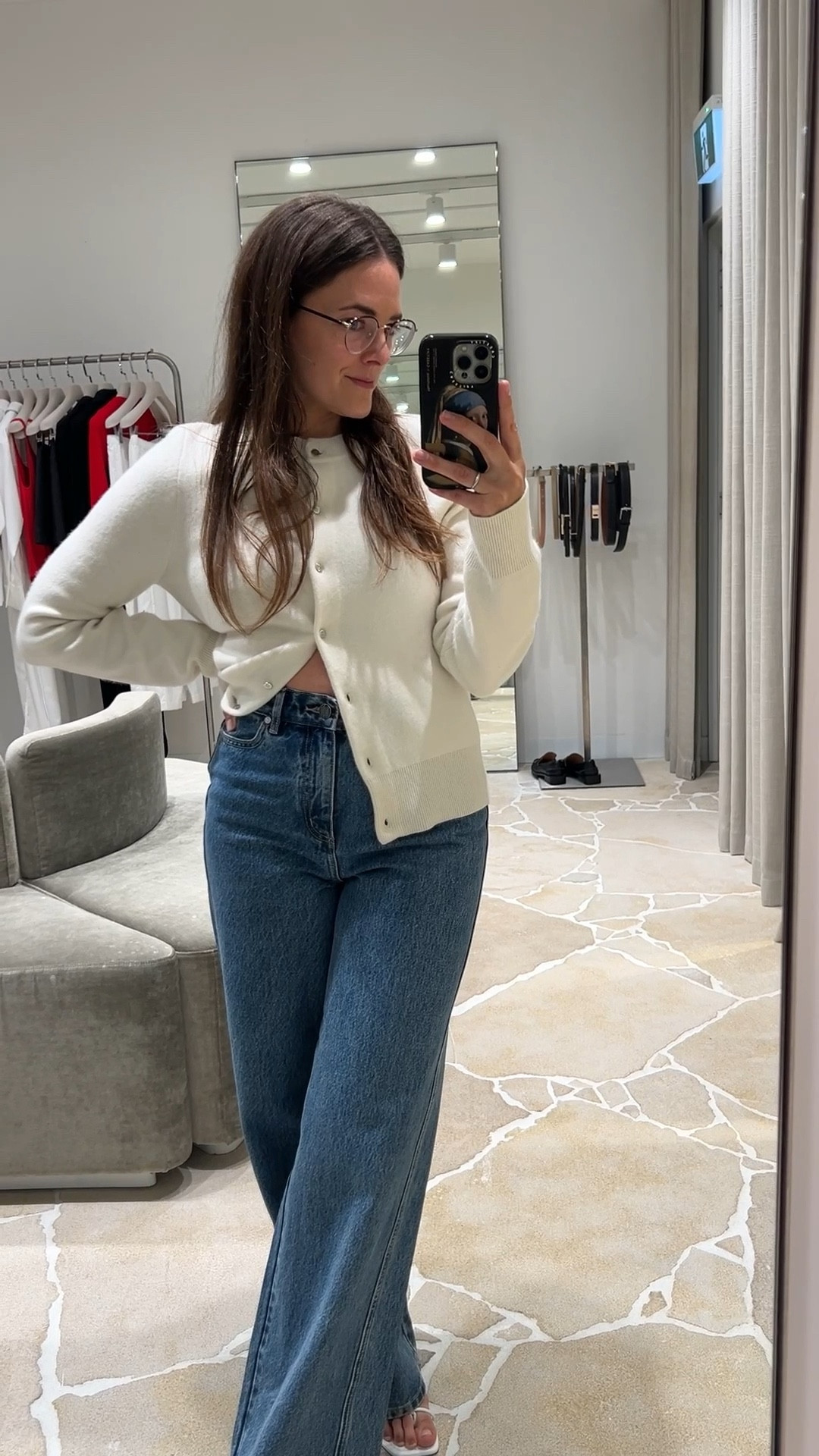 The perfect blue jeans and white cardigan for spring or autumn weather 

#LTKaustralia #LTKspring #LTKstyletip