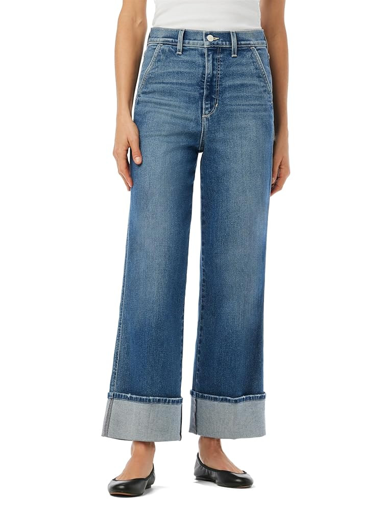 Joe's Women's The Trixie High Rise Wide Leg Denim Trouser | Amazon (US)