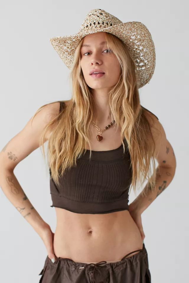 Jessie Straw Cowboy Hat | Urban Outfitters (US and RoW)