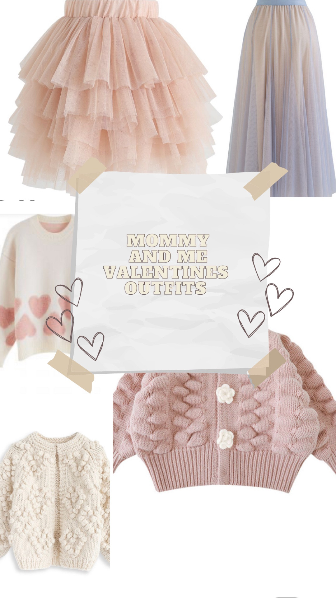 Mommy and me valentines outfits 

#LTKGiftGuide #LTKkids #LTKFind