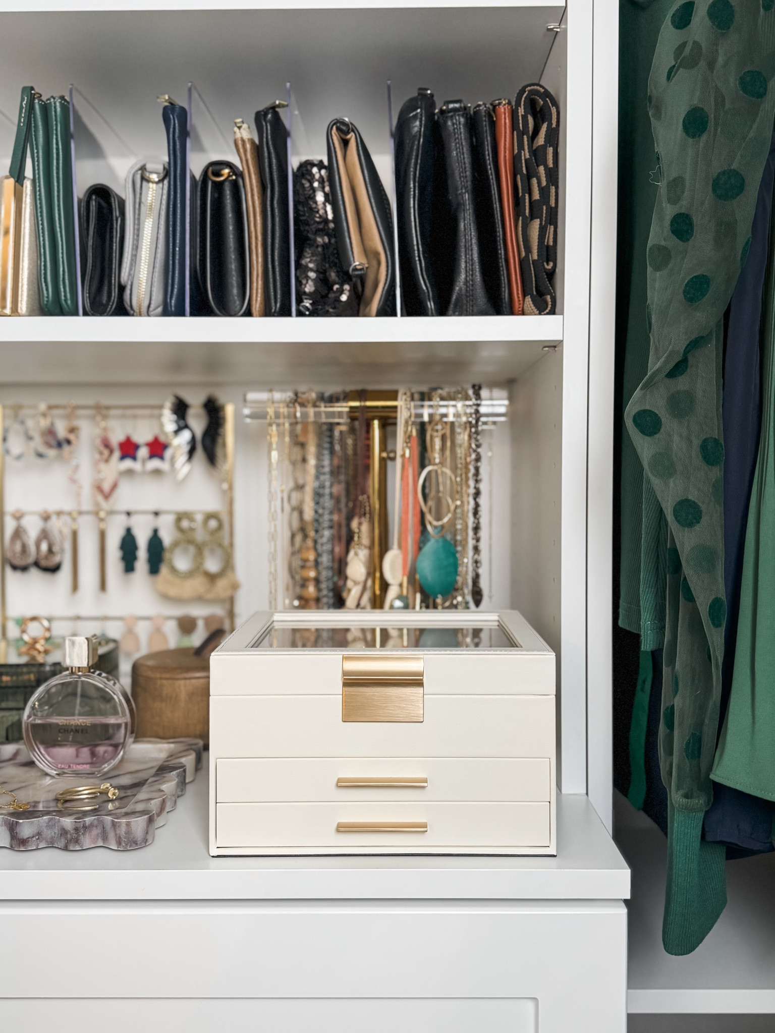 Purse and jewelry closet organization! 

#LTKStyleTip #LTKFindsUnder50 #LTKHome