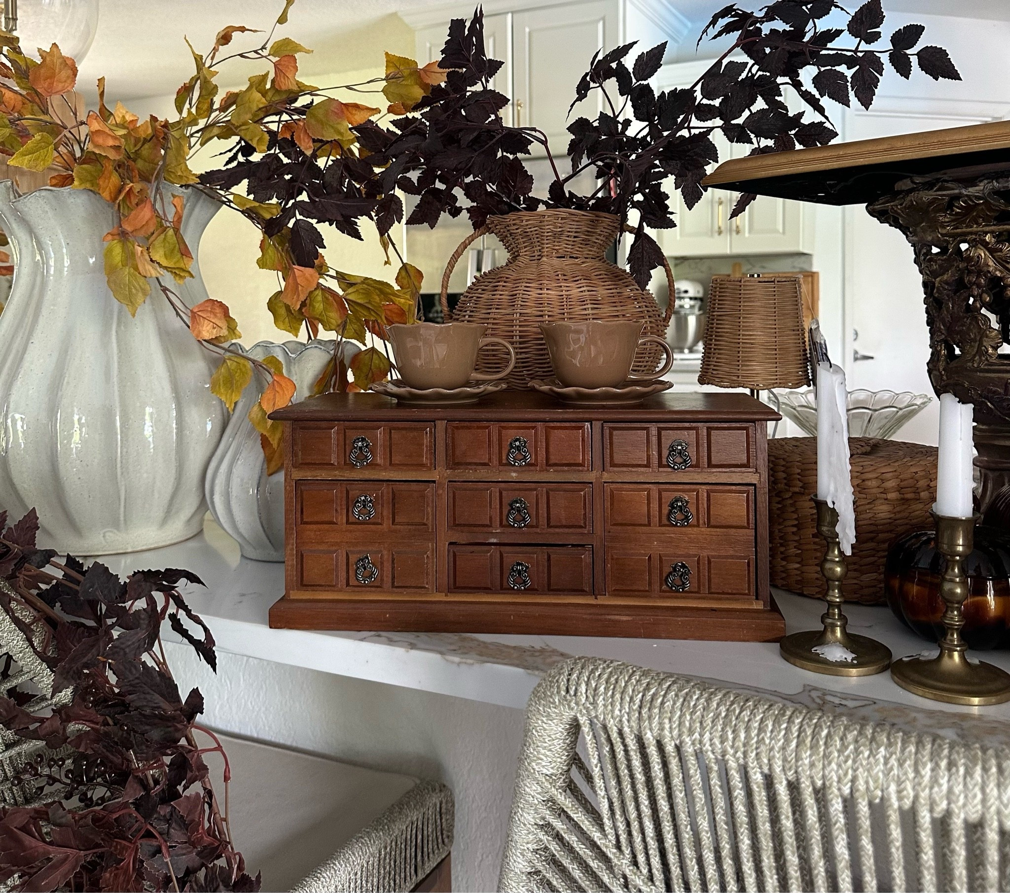 Fall decor haul! Thrifted finds, Fall
Florals and cozy textures! Full video on my YouTube! Morganelizabethhome 🤎 

https://youtu.be/-Nm7fIZ6d7Y

Walmart decor
Fall decor
Kitchen decor 
Kitchen island 
Autumn 
Cozy home 
Cottage 
Thrifted 
Dried hydrangeas 
Home decor
Amazon home 
Target 
McGee 
Pottery barn 
Magnolia 
Coffee bar

#LTKSeasonal #LTKHome #LTKSaleAlert