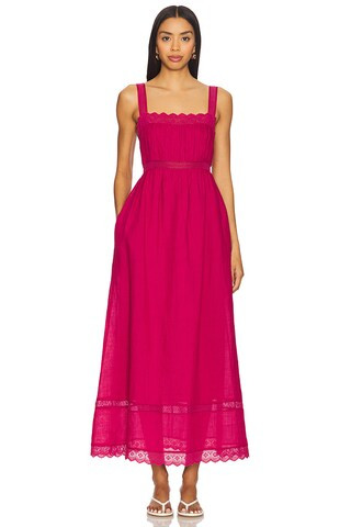 Posse Grace Shift Dress in Dragon Fruit from Revolve.com | Revolve Clothing (Global)