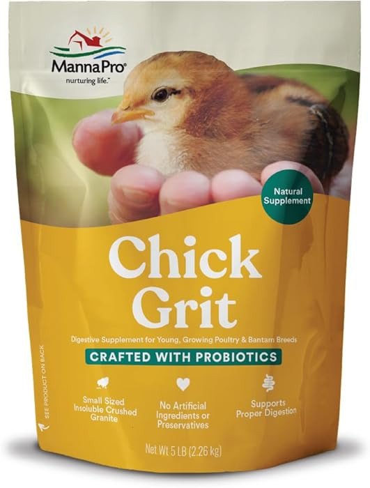 Manna Pro Chick Grit Digestive Supplement for Young Growing Poultry & Bantam Breeds, No Artificia... | Amazon (US)