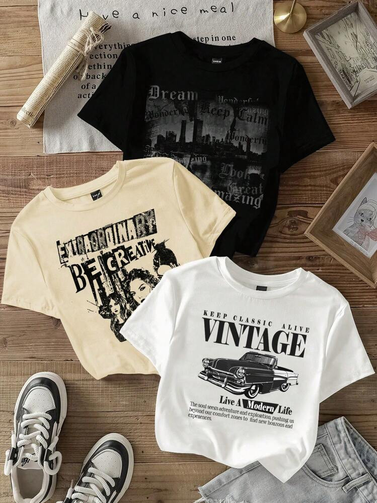 11.21€

Save 0.56€ off this item after joining.
Attitoon 3pcs Casual Simple Design Round Neck Long Sleeve Fitted Short Crop Women T-Shirts, Retro American Style Back To School
4.90
(1000+)
Color: Multicolor


Size
Type
Size Guide
XS
S
M
L
XL
Not your size? Tell me your size 
 | SHEIN