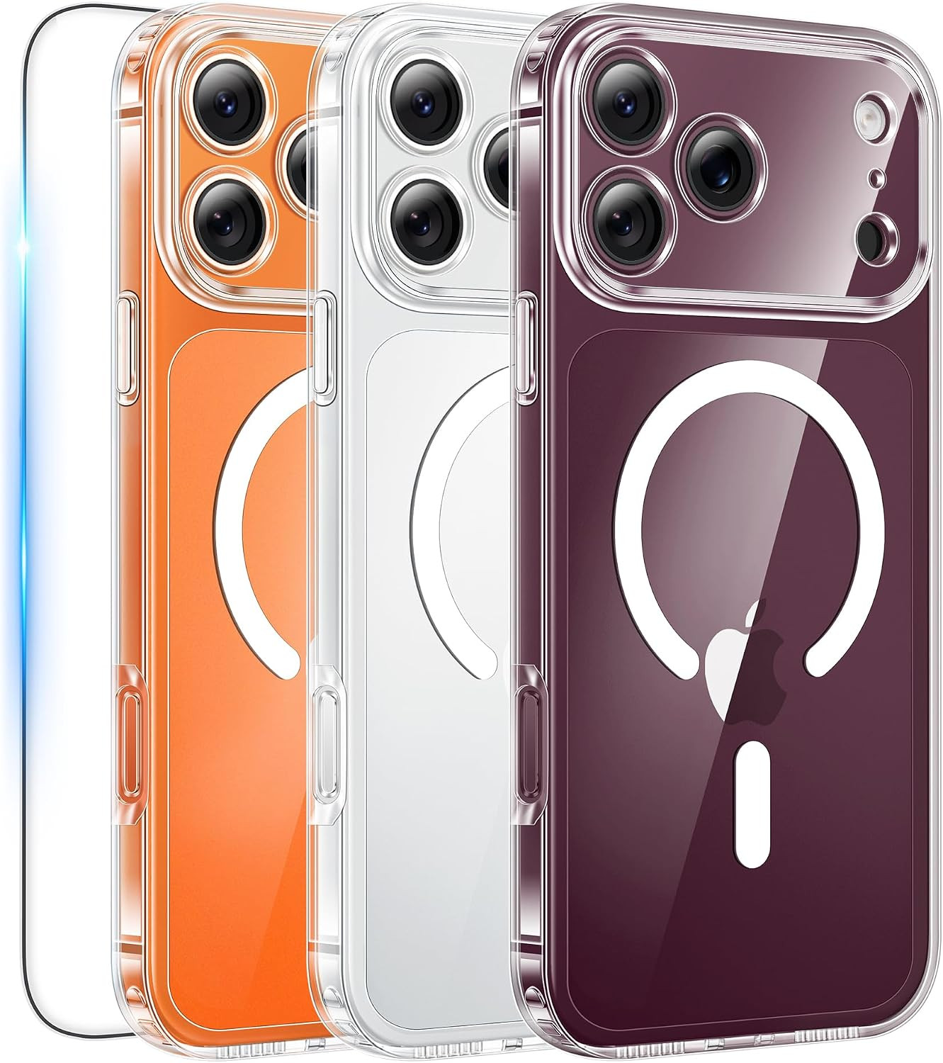 FNTCASE for iPhone 18 Pro Max Case / 17 Pro Max Clear Case Fit for Magsafe | Amazon (US)