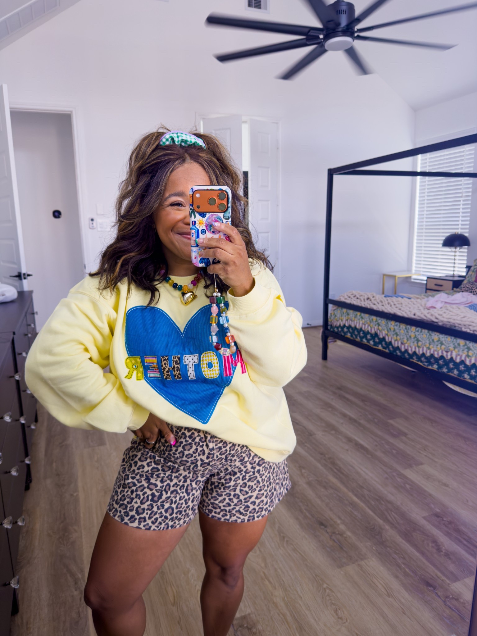 OOTD: spring outfit ideas as a mom of 3. Sweatshirt runs oversized and wearing a S/M, shorts I’m wearing a 28

#LTKmomlife #LTKootd