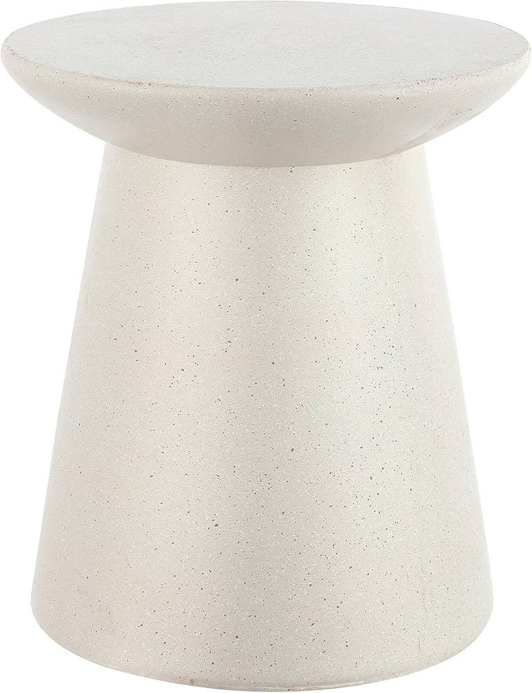 JONATHAN Y TBL1108D Hollie 18" Minimalist Modern Drum Accent Table Pedestal Contemporary, Mid-Cen... | Amazon (US)