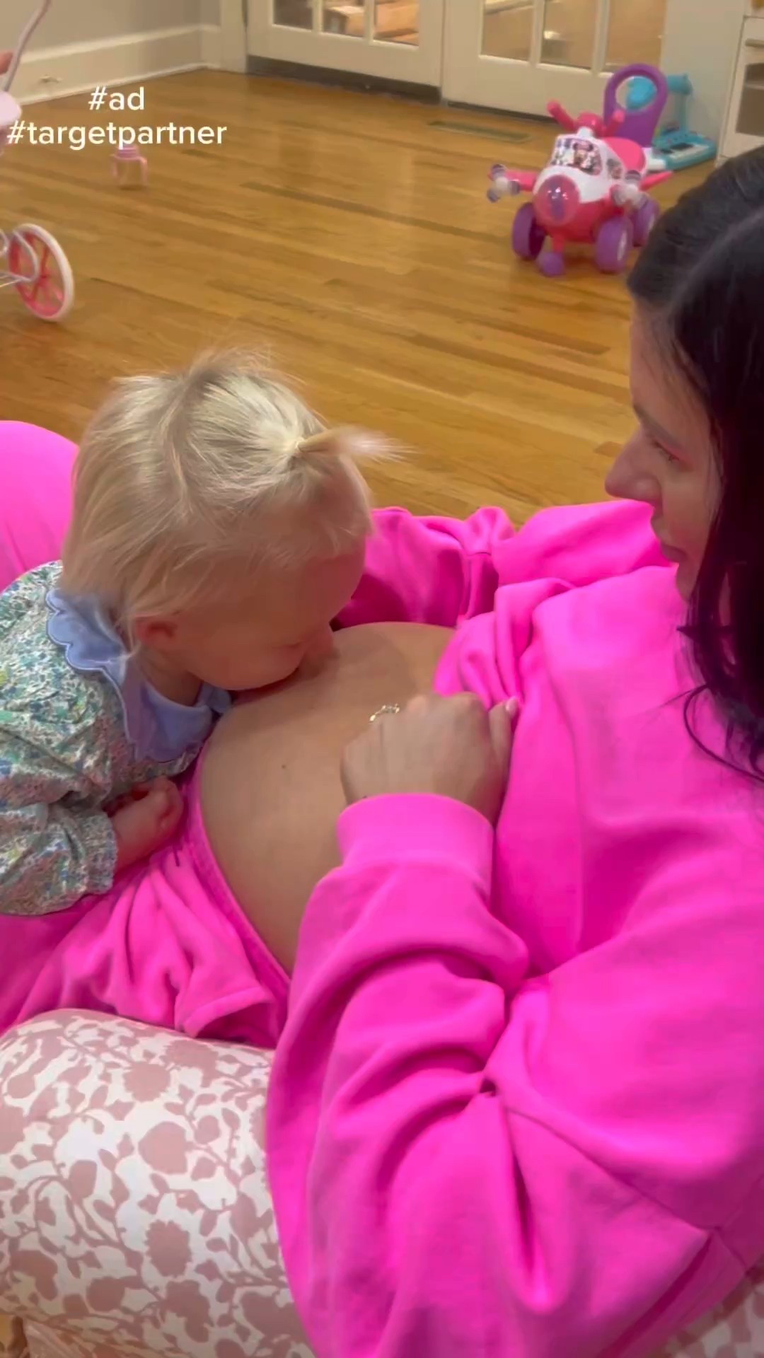 #ad Margot is entering her big sister era! So crazy to think she is no longer the baby anymore, but my big, strong, smart, thriving toddler. Thankful for a healthy, growing girl. Over the last year in addition to her diet we have offered her Enfagrow Gentlease. Enfagrow is a toddler nutritional drink which is made with real milk, easy to digest and great for those with sensitive tummies. It also has 29 key nutrients, and Omega3 DHA to support brain development. It’s been a great addition to our routine over the last year- even when she is going through a picky phase, I know she is still able to get the nutrition she may still need. Excited to see what the next few months hold as we enter some big changes. I know she will do great!  If interested in Enfagrow Gentlease, we pick ours up at @target! I also have it linked on my LTK so you can get more details below. @enfamil #targetpartner #target #enfagrow 
**Enfagrow is not a sole source of nutrition, but a complement to a balanced diet. 

