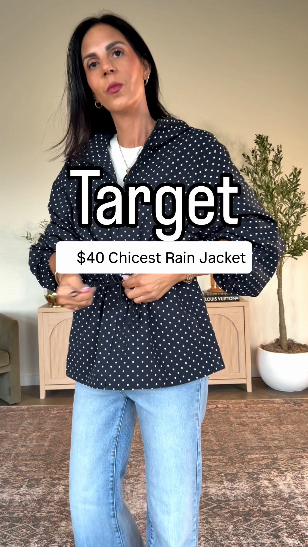 Restocked again! 
NEW from @Target  and 100% waterproof!  
Wearing a size small 
Denim- wearing a 27 long

#LTKmomlife