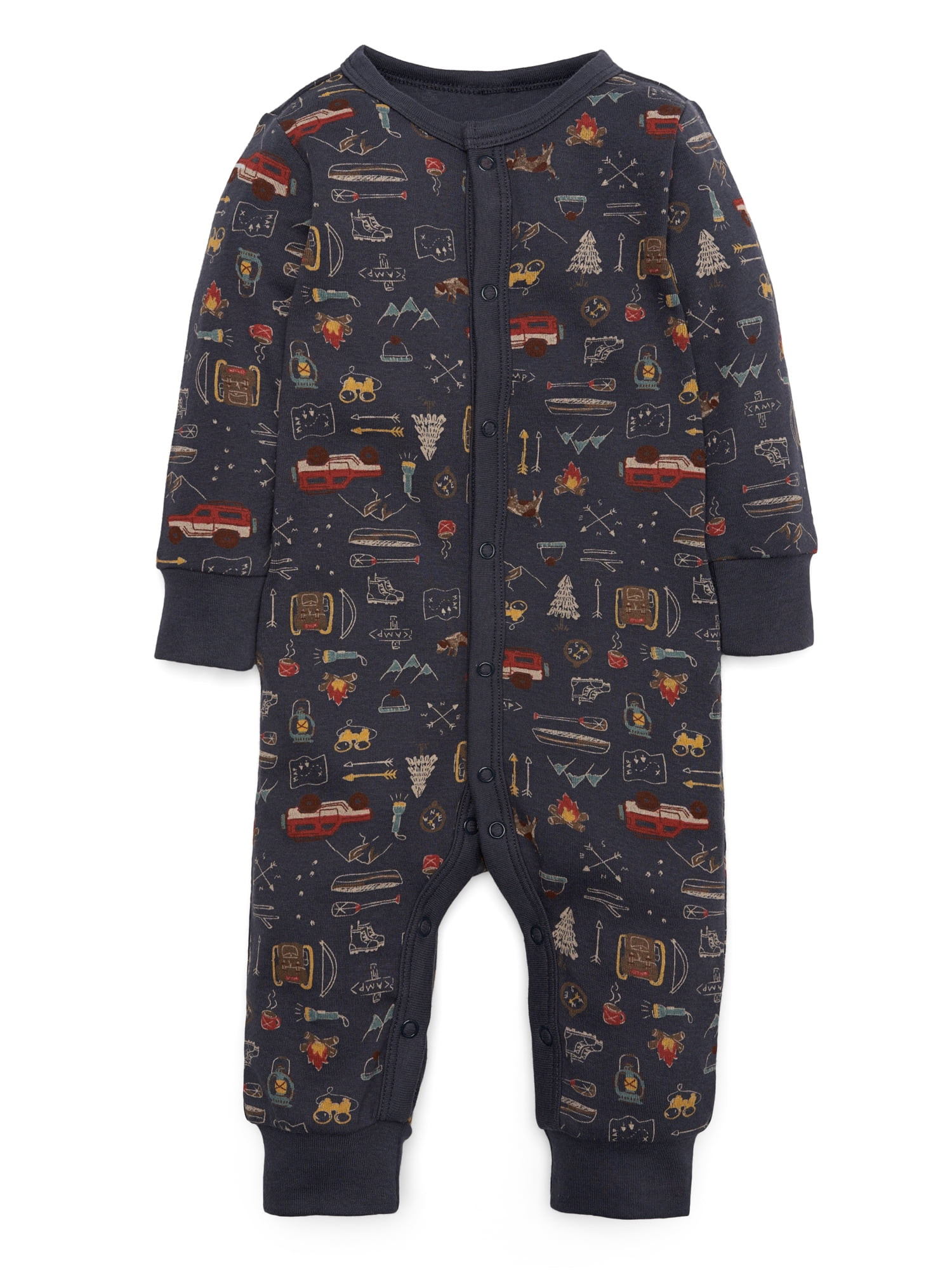 Modern Moments by Gerber Baby Boy or Girl Unisex Coverall, Sizes Newborn-12M - Walmart.com | Walmart (US)