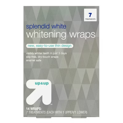 Splendid White Teeth Whitening Wraps 7-Day Treatment - up & up™ | Target