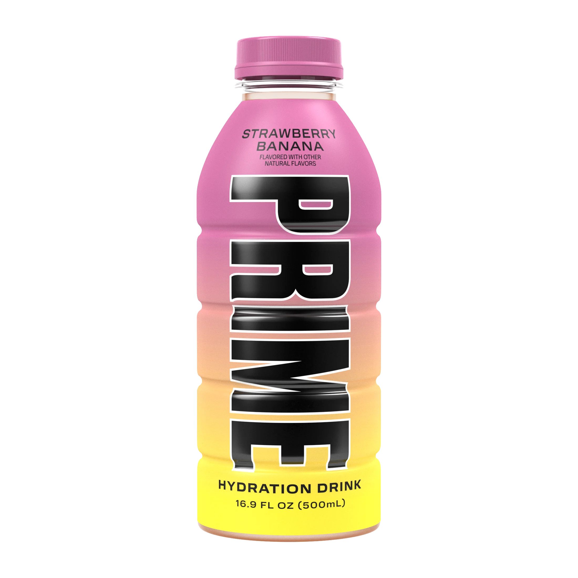 Prime Hydration Drink, New Strawberry Banana, 16.9oz (1 Bottle) | Walmart (US)