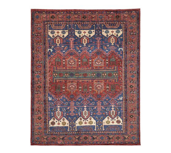 Nicolette Hand-Knotted Wool Rug | Pottery Barn (US)