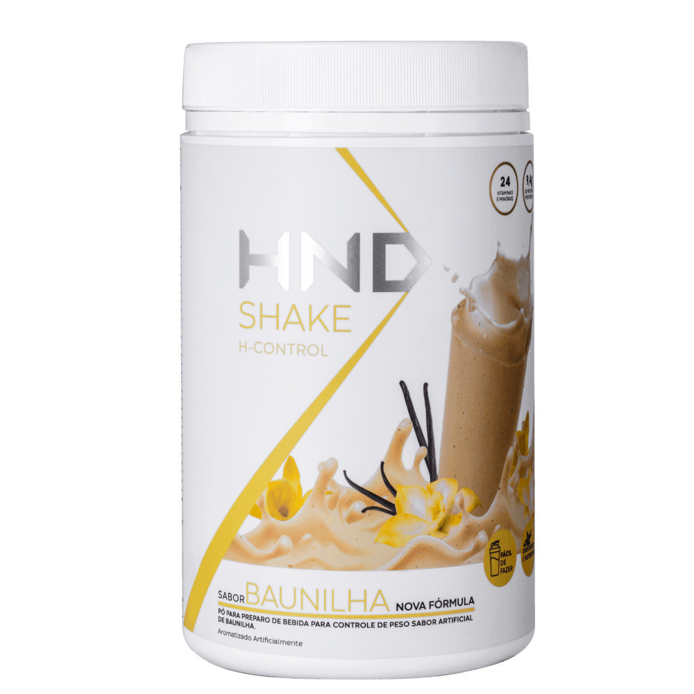 Shake H-Control Sabor Baunilha HND 450g - Loja Oficial Hinode | Maquiagem, Fragrâncias, Corpo e ... | Hinode (BR)