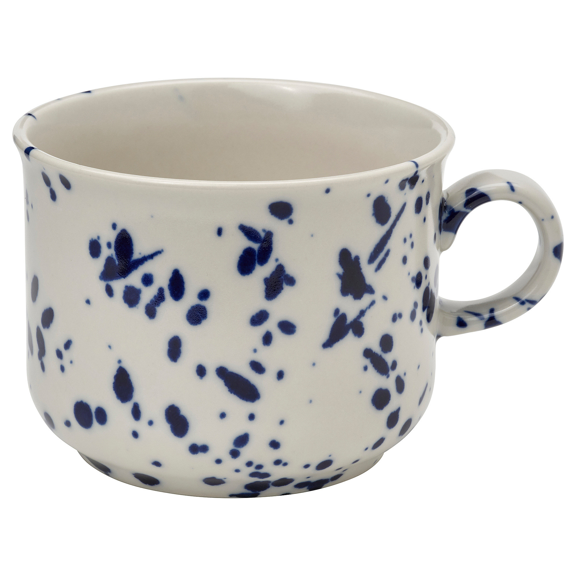 SILVERSIDA Mug, patterned/blue, 14 oz | IKEA US