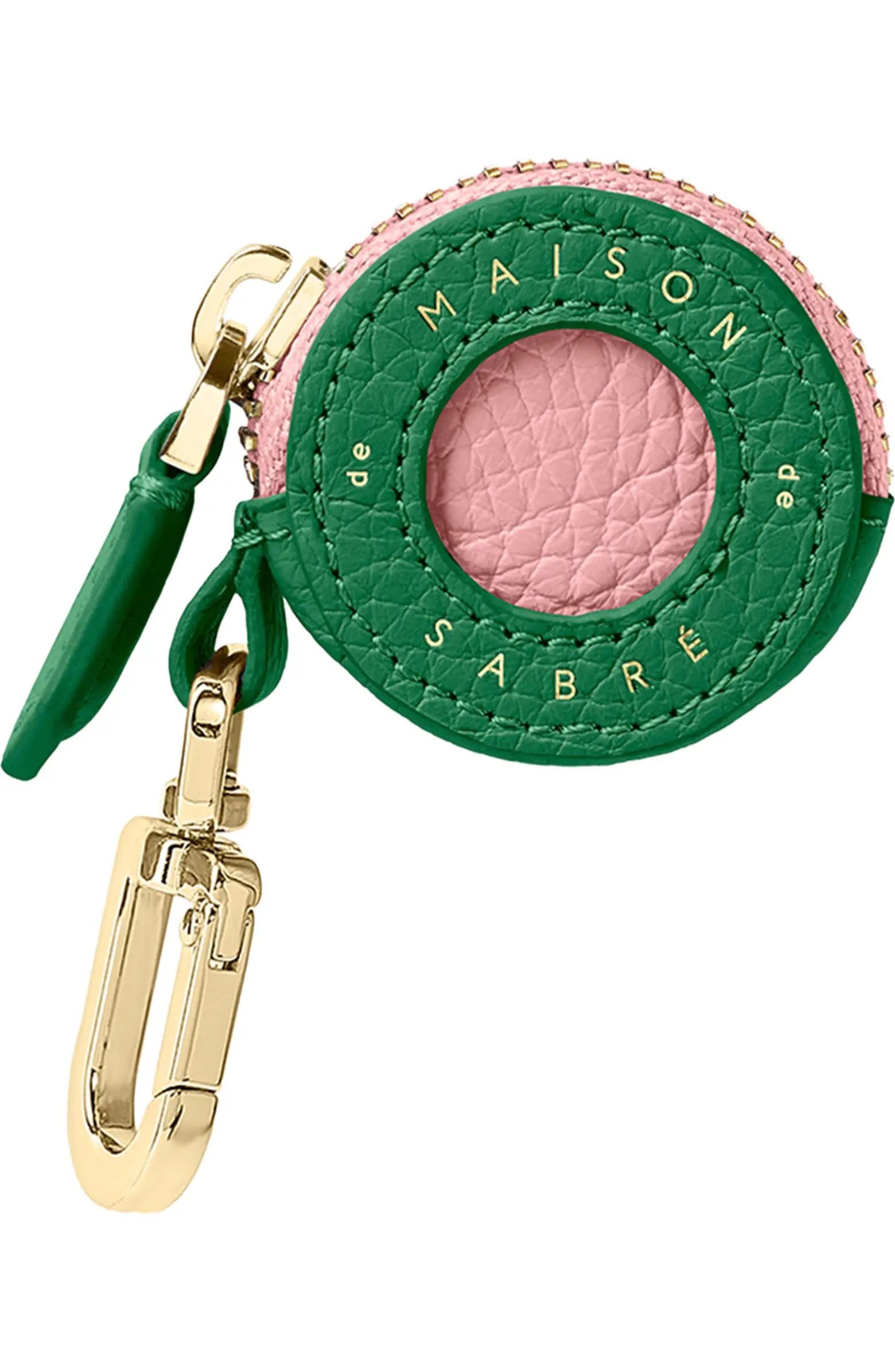 MAISON de SABRÉ Leather AirTag Charm | Nordstrom | Nordstrom