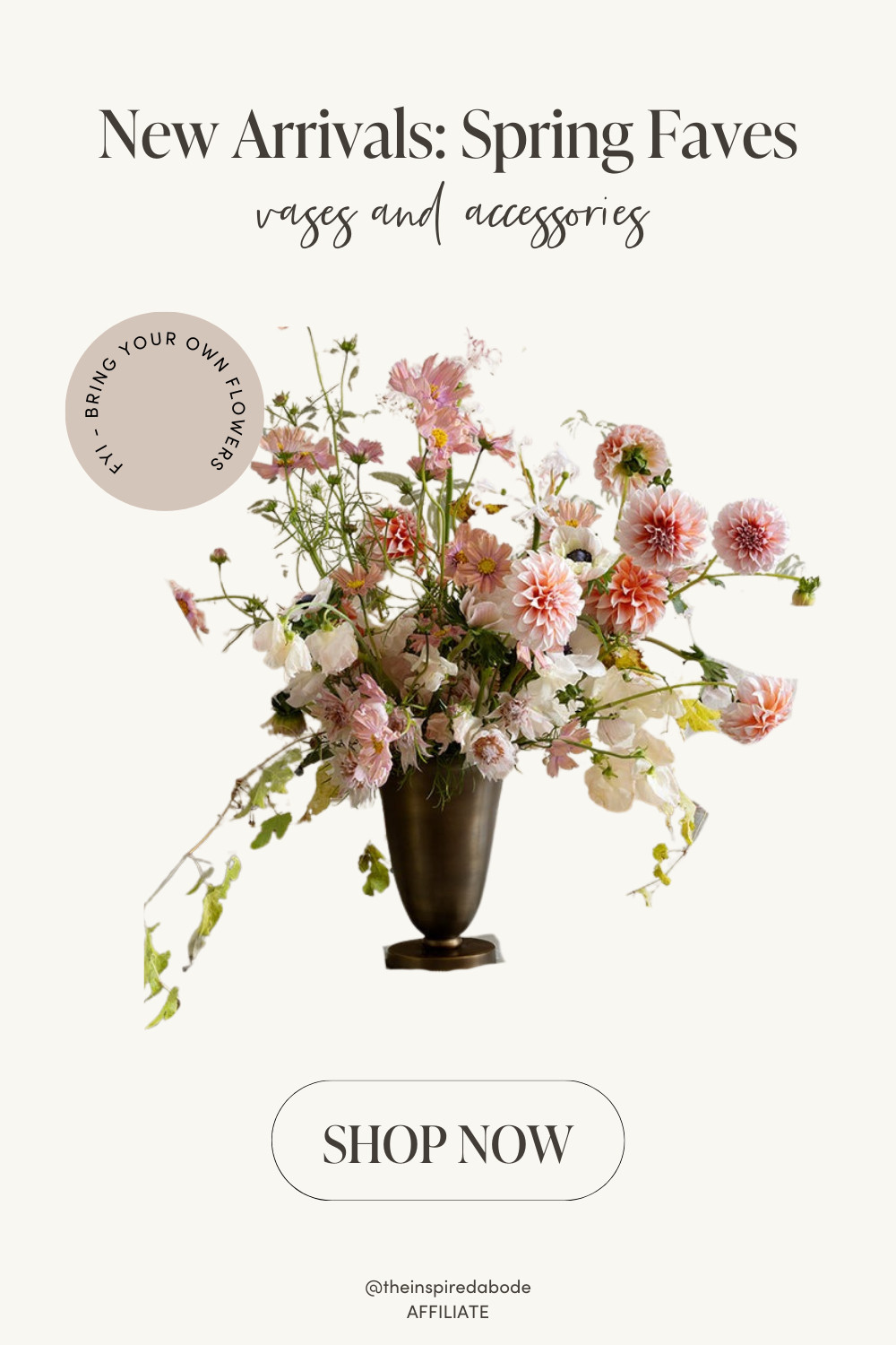 A sculptural brass vase that adds warmth and character to shelves, consoles, and dining tables. Beautiful styled with fresh spring branches & blooms or left empty as a statement piece! 

 #LTKValentine #LTKSeasonal #LTKHome