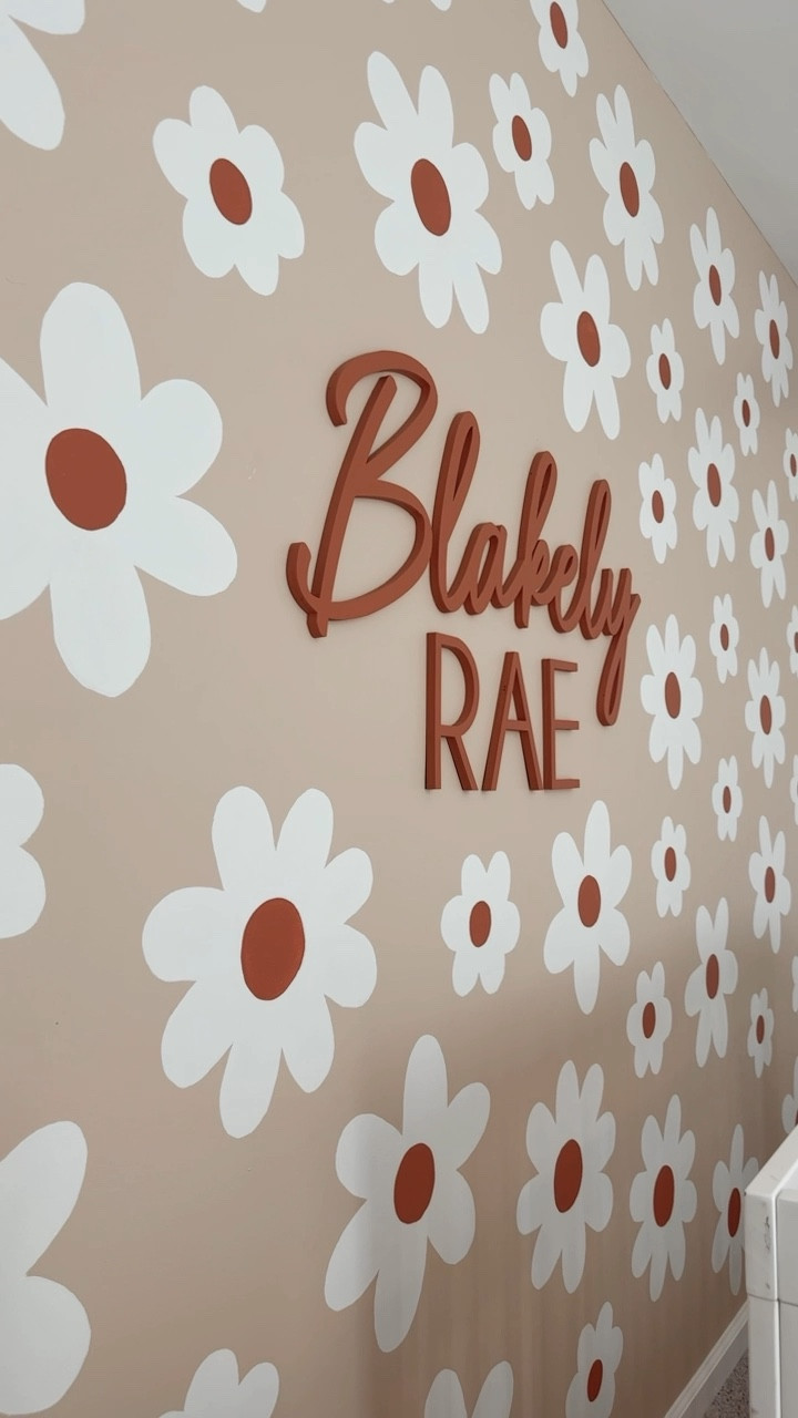 Blakely's name sign that I LOVEE