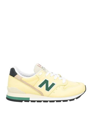 New Balance Man Sneakers Pastel yellow Size 10 Leather | YOOX (US)