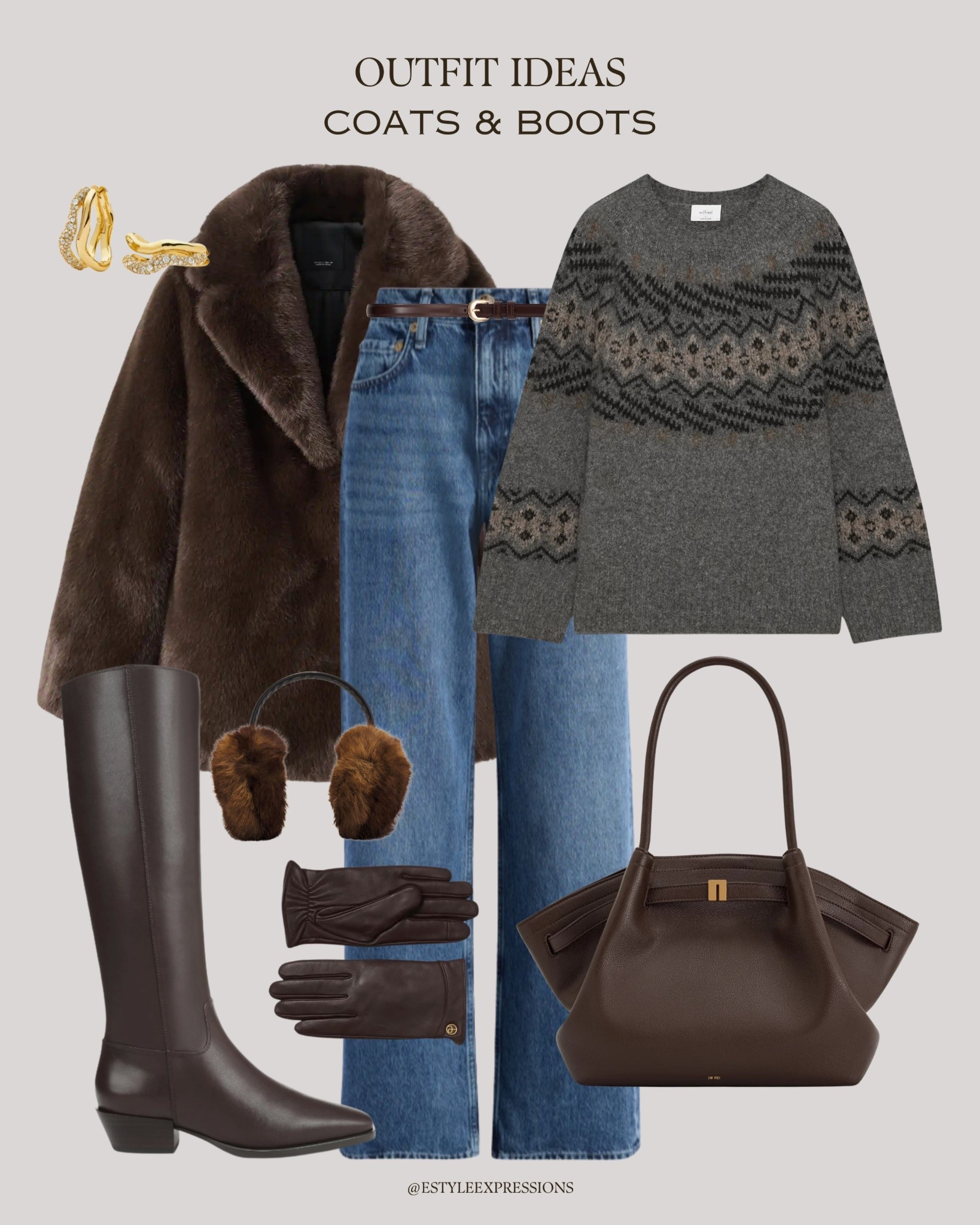 Cozy Outfit Ideas with Coats🧥 & Boots🥾—easy, polished formulas to navigate winter in chic, effortless style.✨🤎 

#LTKFindsUnder100 #LTKSeasonal #LTKSaleAlert