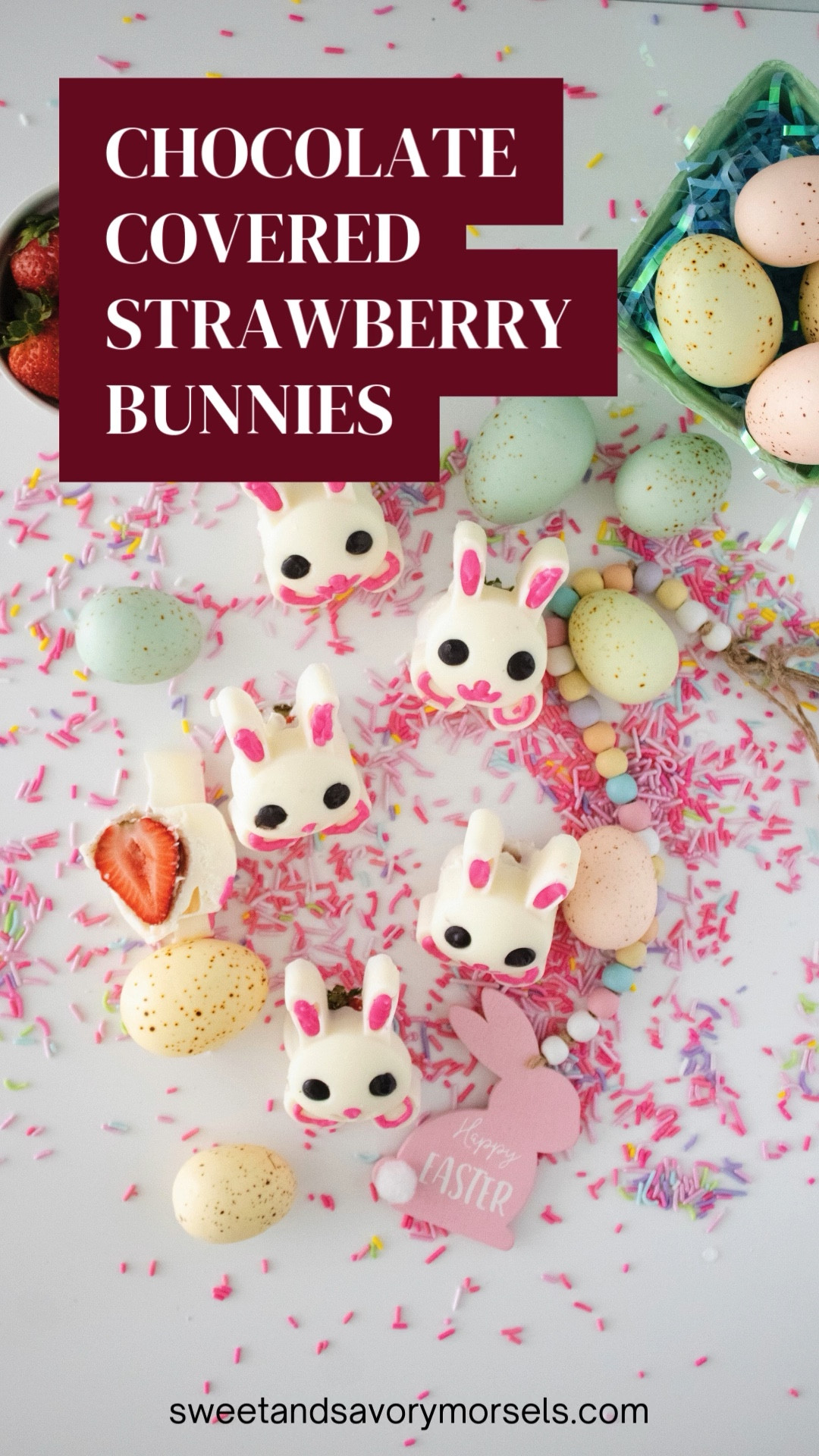 I made these super cute chocolate covered strawberry bunnies for my best friend’s and my food blog Sweet and Savory Morsels. They’re perfect for Easter🐰🐇

#LTKFamily #LTKSeasonal #LTKWatchNow