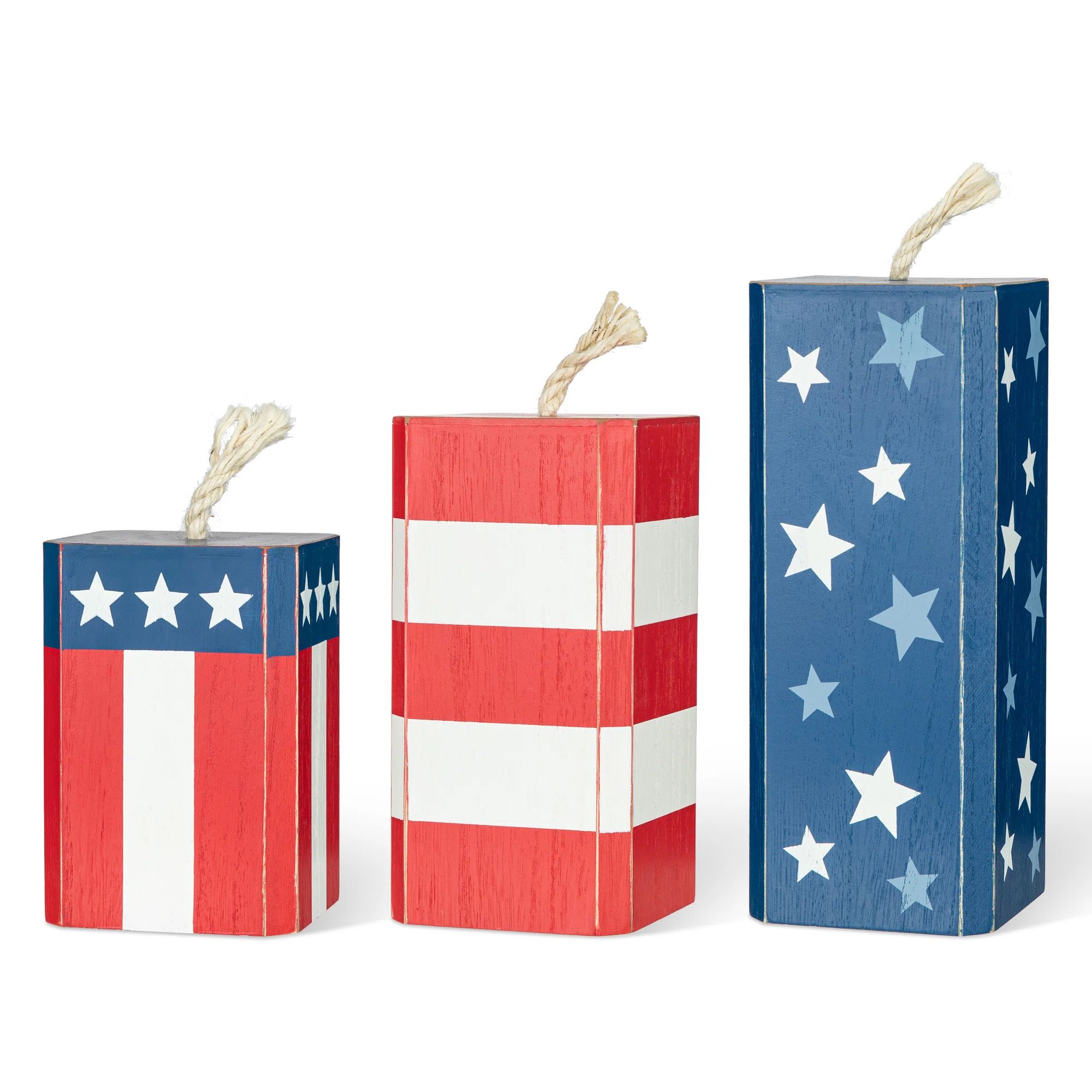 The Holiday Aisle® Patriotic/American Firecracker Table Decor | Wayfair | Wayfair North America