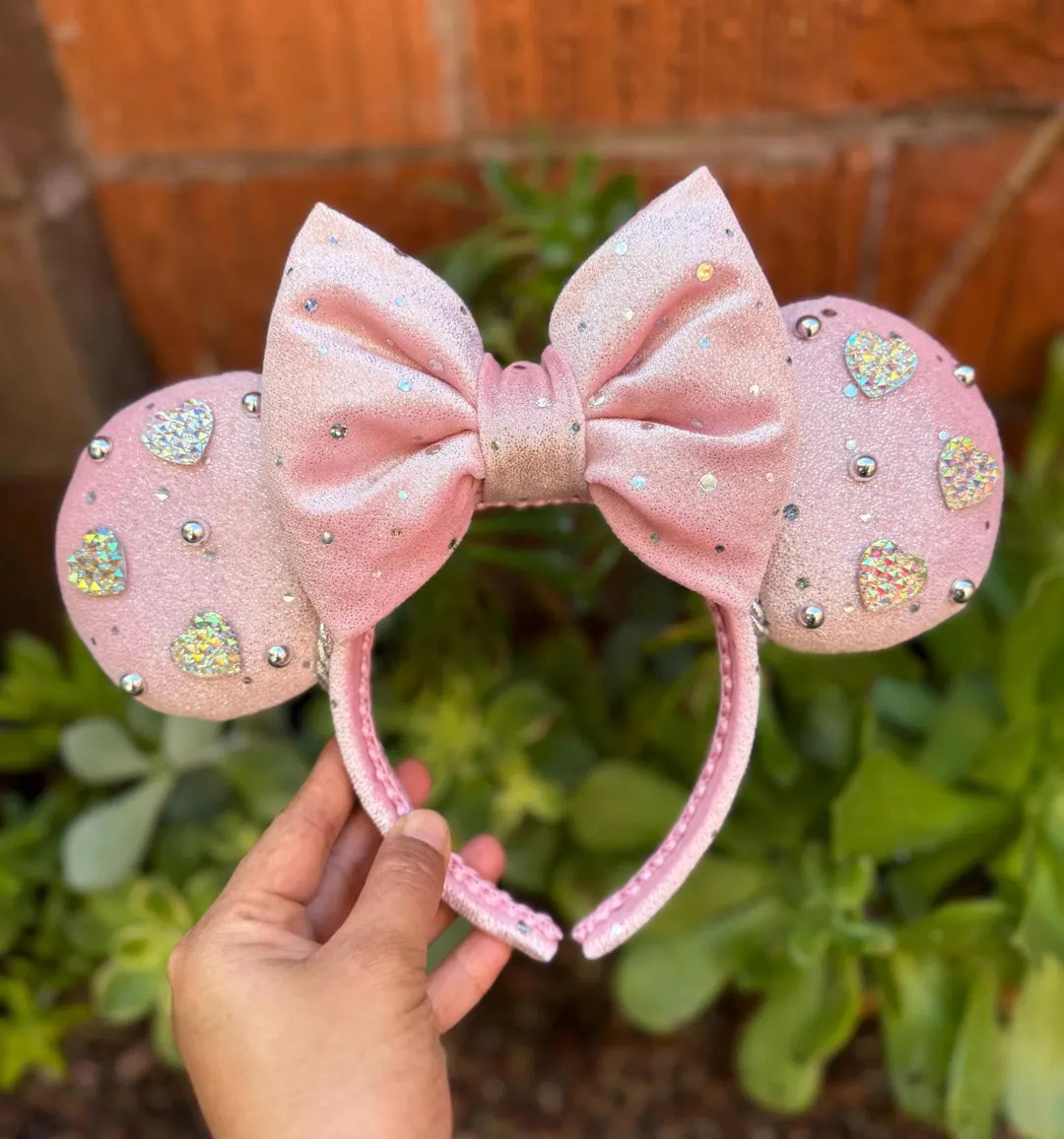 Adore Minnie Mouse Ears - Etsy | Etsy (US)