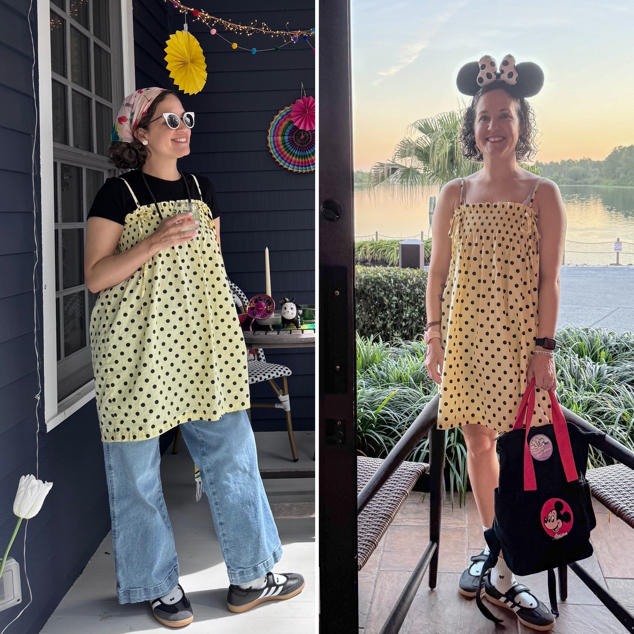 Two ways to style this yellow smock top polka dot dress! 

#LTKOver40 #LTKSeasonal #LTKU