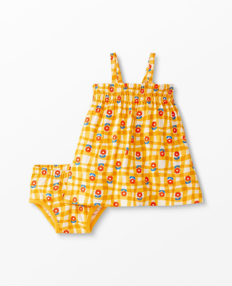 Baby Smocked Dress & Bloomer Set | Hanna Andersson