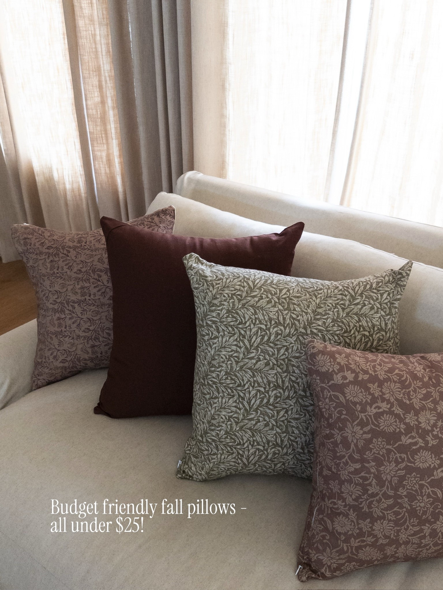 Budget friendly fall pillow covers - under $25 each! 

woven nook, affordable pillow covers, budget friendly pillow covers, budget friendly home finds, budget friendly, fall pillow covers, affordable fall 

#LTKFindsUnder50 #LTKHome #LTKSeasonal