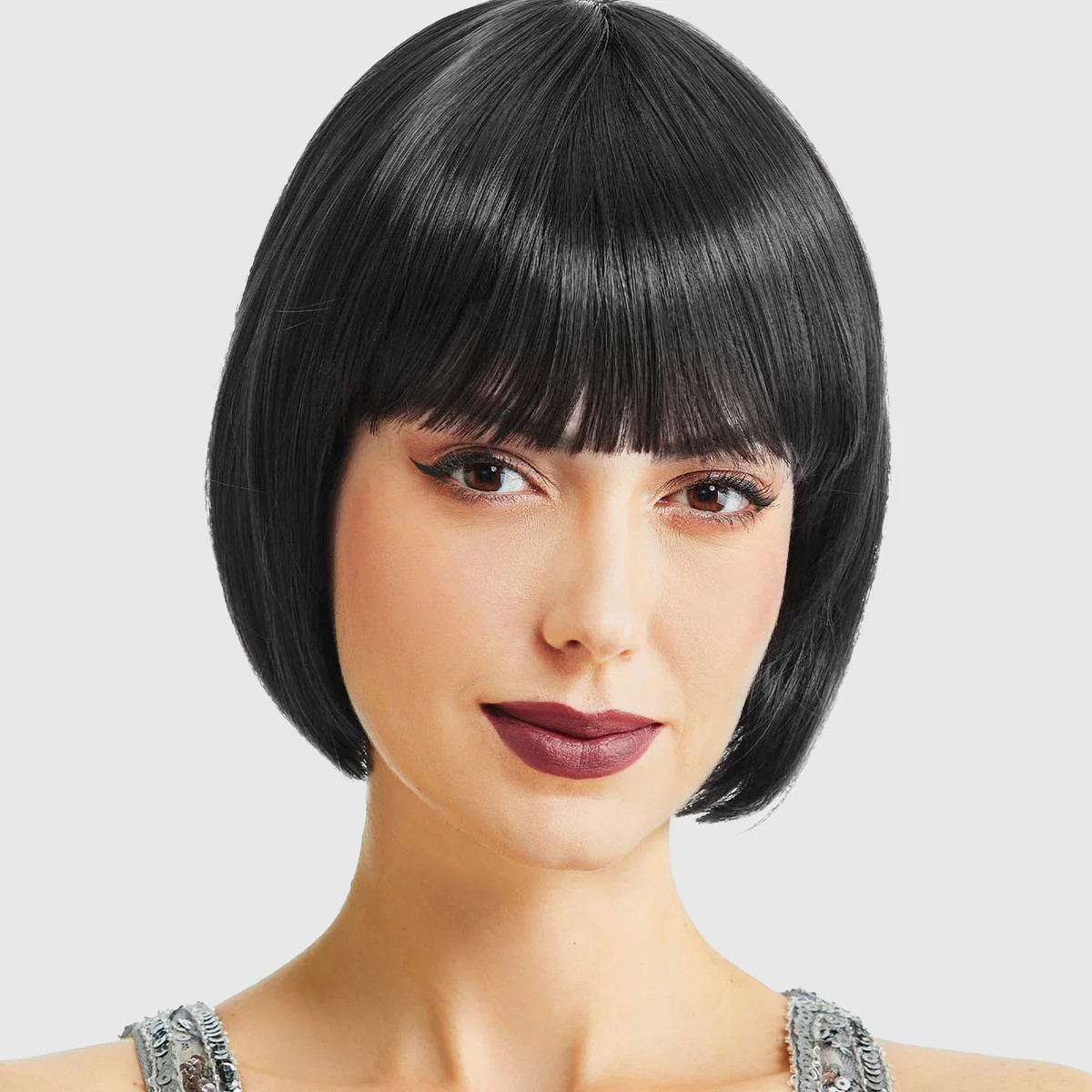 Shop 1920s Wigs - Great Gatsby Straight Bob Wig | BABEYOND | BABEYOND