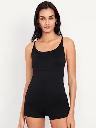 Textured Swim Romper -- 2.5-inch inseam | Old Navy (US)