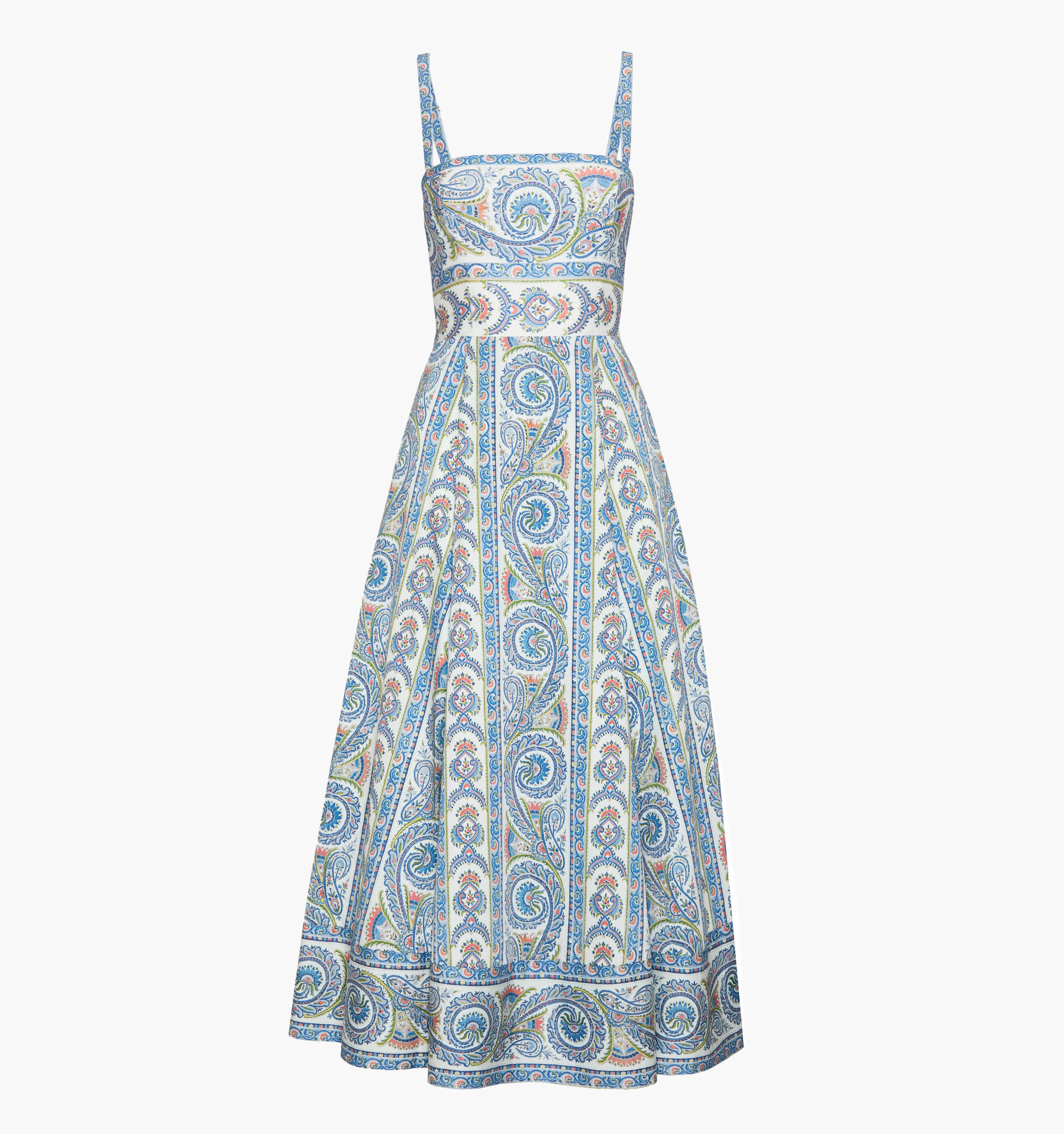 The Margot Dress | Blue Corsica Paisley / XXL | Hill House Home | Hill House Home US